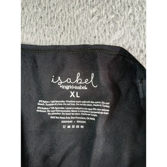 Isabel Maternity Postpartum Shaping Cami Womens XL Black Nursing Tank NWT - Picture 7 of 9